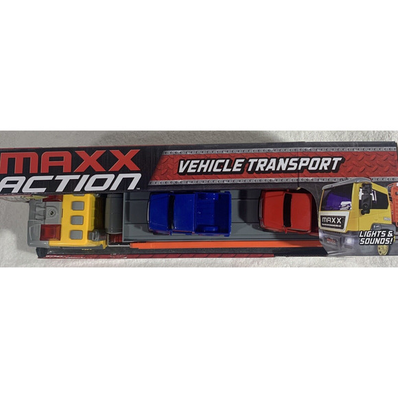 Sunny Days Maxx Action Vehicle Transport Hauler with Lights & Sounds NEW! - Picture 3 of 8